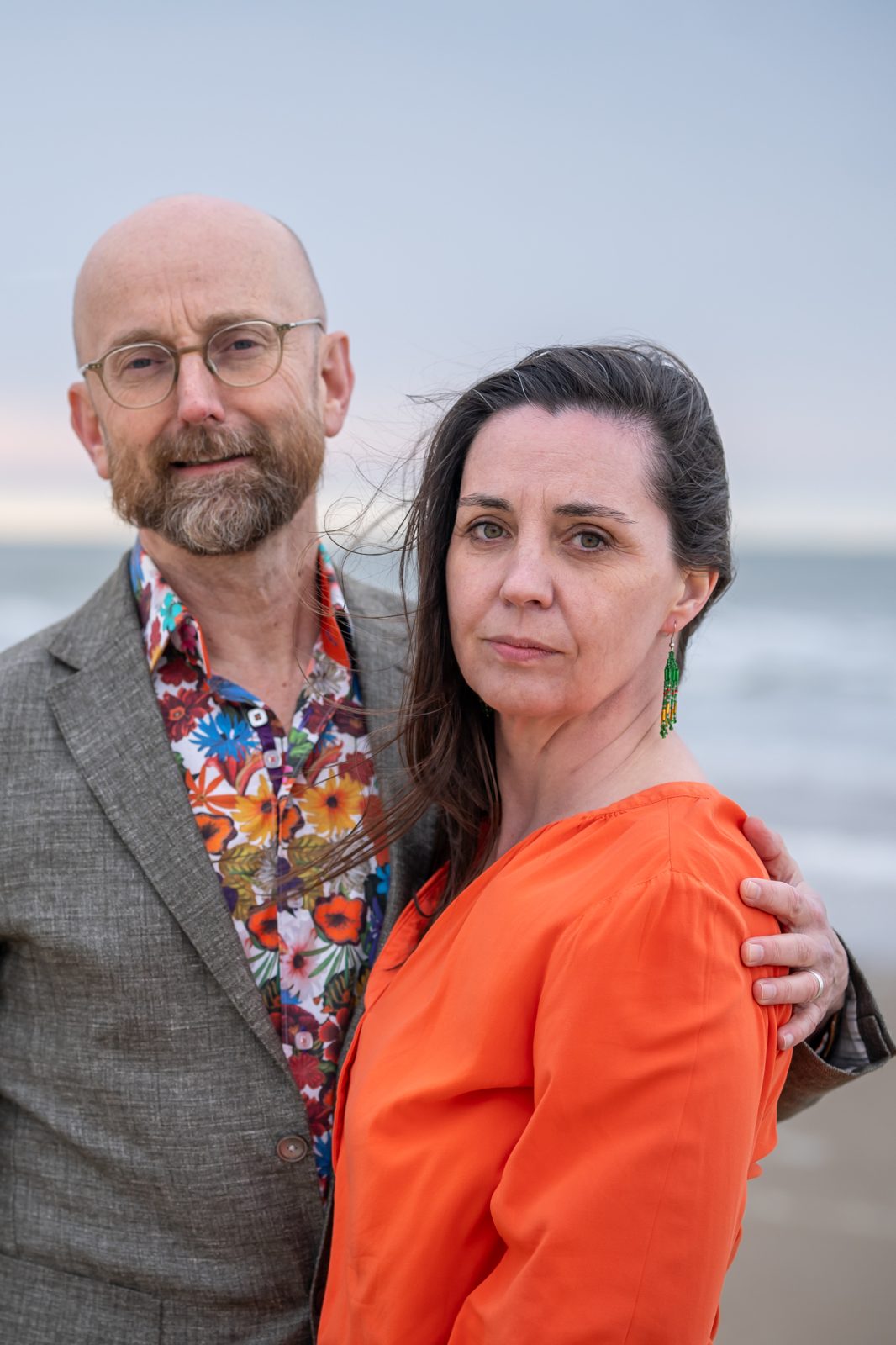 Liese and Alexander at the sea